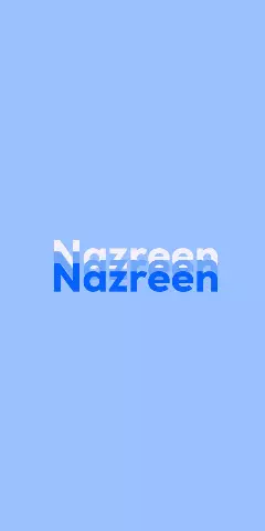 Name DP: Nazreen