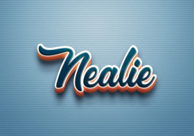 Cursive Name DP: Nealie