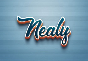 Cursive Name DP: Nealy