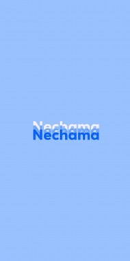 Name DP: Nechama