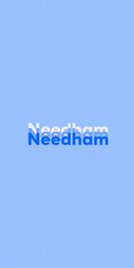 Name DP: Needham