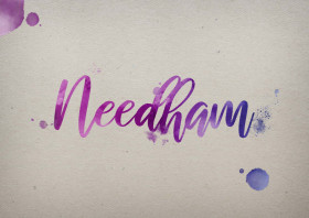 Needham Watercolor Name DP
