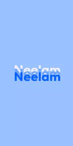 Name DP: Neelam