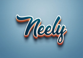 Cursive Name DP: Neely