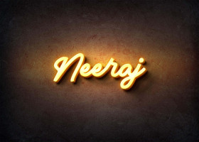 Glow Name Profile Picture for Neeraj