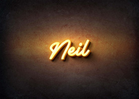 Glow Name Profile Picture for Neil