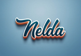 Cursive Name DP: Nelda