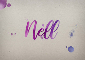Nell Watercolor Name DP