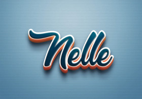 Cursive Name DP: Nelle