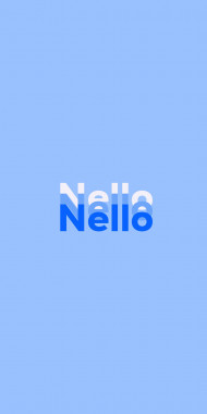 Name DP: Nello