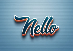 Cursive Name DP: Nello