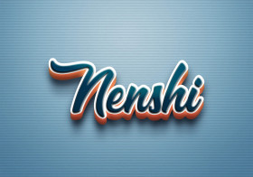 Cursive Name DP: Nenshi