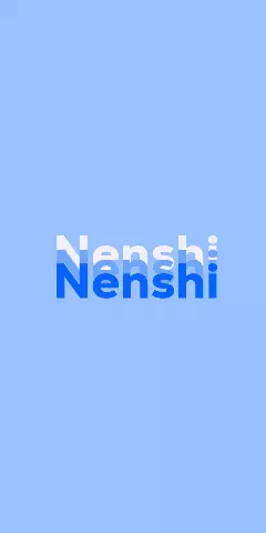 Name DP: Nenshi