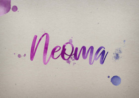 Neoma Watercolor Name DP
