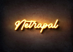 Glow Name Profile Picture for Netrapal