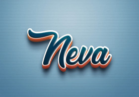 Cursive Name DP: Neva