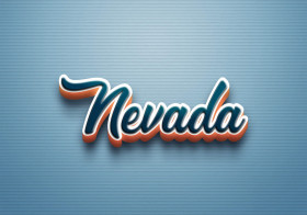 Cursive Name DP: Nevada