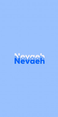 Name DP: Nevaeh