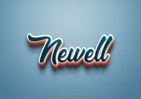 Cursive Name DP: Newell