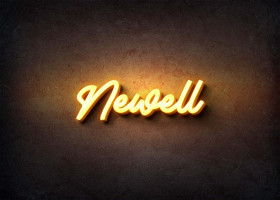 Glow Name Profile Picture for Newell