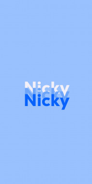 Name DP: Nicky
