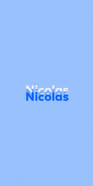 Name DP: Nicolas