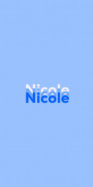 Name DP: Nicole