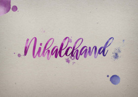 Nihalchand Watercolor Name DP