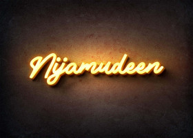 Glow Name Profile Picture for Nijamudeen