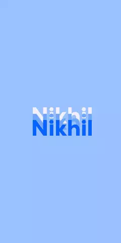 Name DP: Nikhil