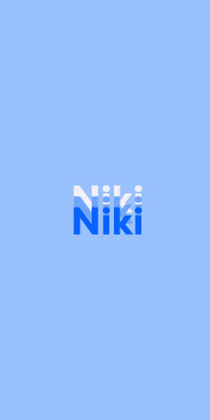 Name DP: Niki