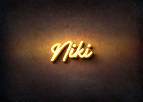 Glow Name Profile Picture for Niki
