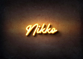Glow Name Profile Picture for Nikko