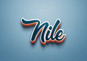 Cursive Name DP: Nile
