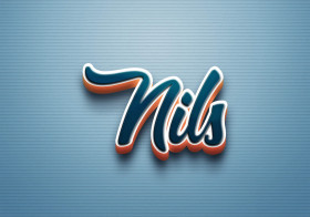 Cursive Name DP: Nils