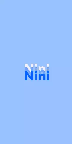 Name DP: Nini