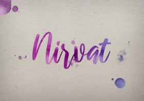Nirvat Watercolor Name DP
