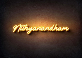 Glow Name Profile Picture for Nithyanandham