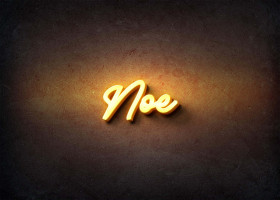 Glow Name Profile Picture for Noe