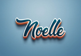 Cursive Name DP: Noelle