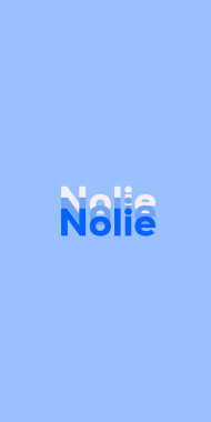 Name DP: Nolie