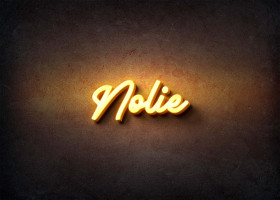 Glow Name Profile Picture for Nolie