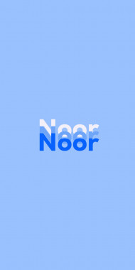 Name DP: Noor
