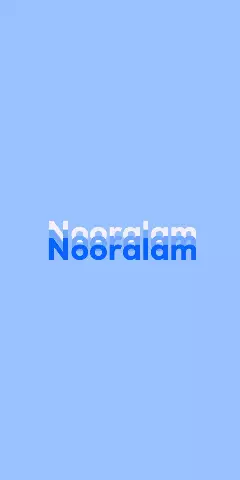 Name DP: Nooralam