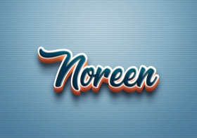 Cursive Name DP: Noreen