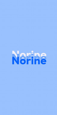 Name DP: Norine