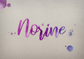 Norine Watercolor Name DP