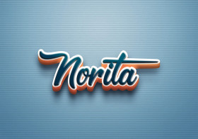 Cursive Name DP: Norita