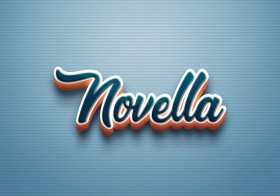 Cursive Name DP: Novella