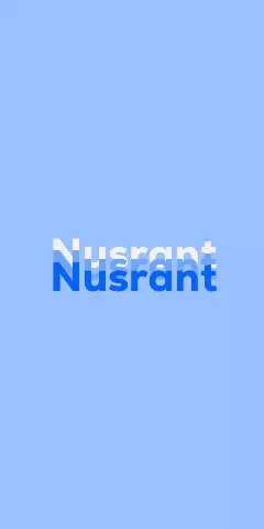 Name DP: Nusrant